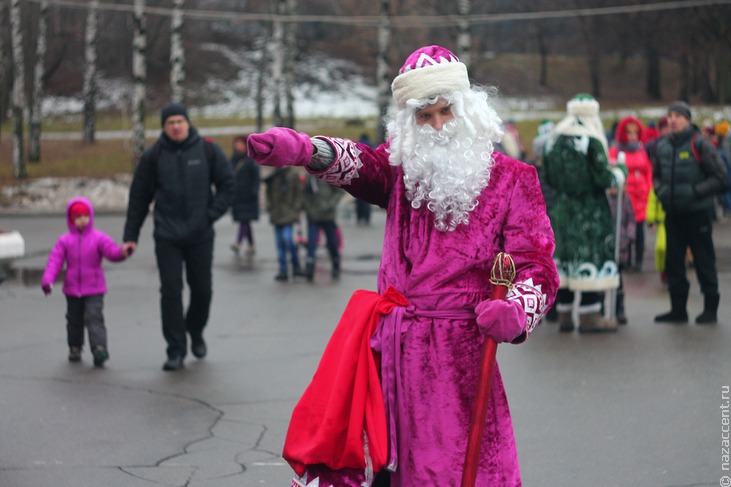 Многонациональные "Новогодние гуляния" в Москве - Национальный акцент