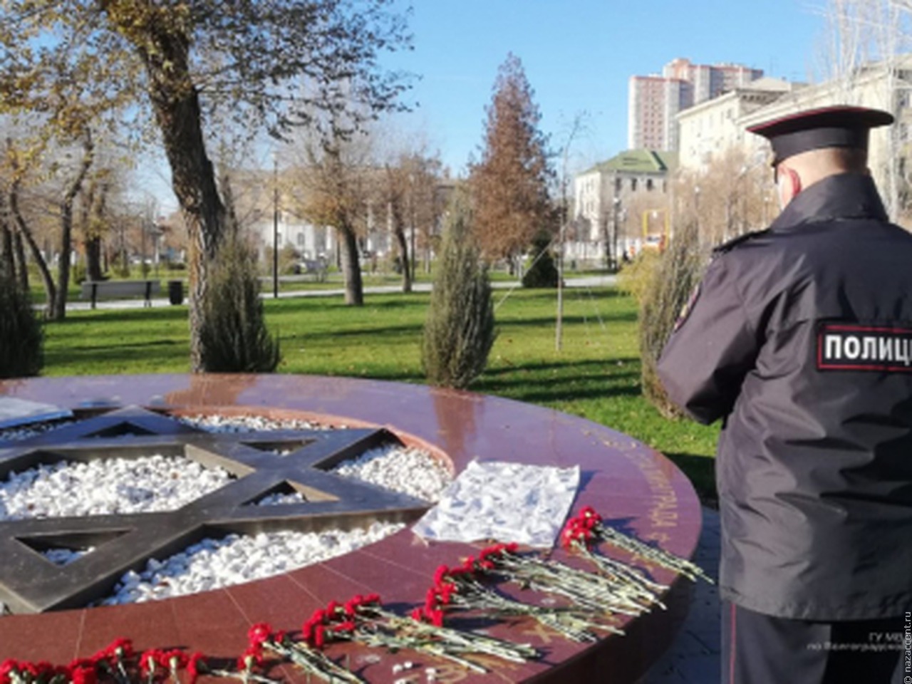 Открытый накануне памятник жертвам Холокоста осквернили в Волгограде