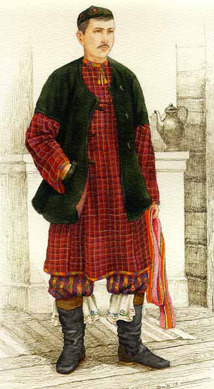Традиционные костюмы народа татарский