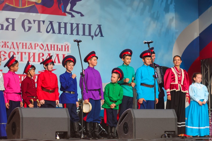 VII Международный фестиваль "Казачья станица Москва" - Национальный акцент