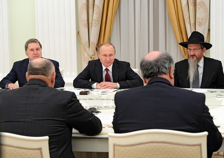 Путин позвал напуганных европейских евреев в Россию
