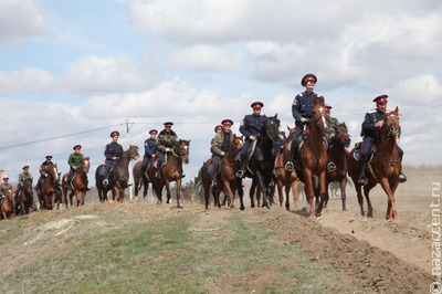 Новосибирские казаки помогают ФСБ в охране границы с Казахстаном