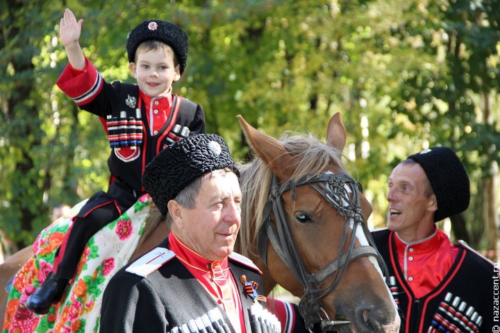Терские казаки отметили 444-летие войска