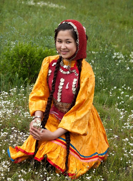 Башкирские костюмы для девушек