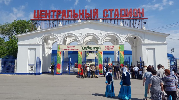 Сабантуй в Астрахани - Национальный акцент
