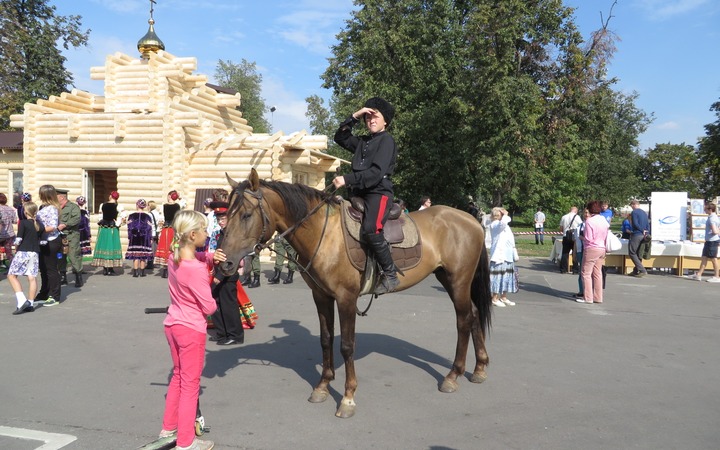 Фестиваль "Казачья станица - Москва"-2014 прошел в Лужниках
