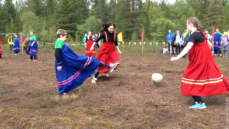 Летние Саамские игры в селе Ловозеро - Национальный акцент