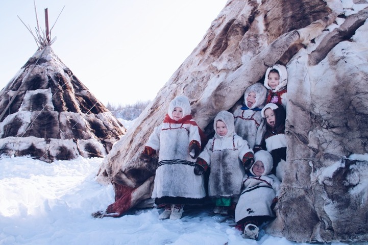 Зима на языках северных народов