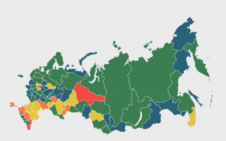 ЦИНК опубликовал второй рейтинг межэтнической напряженности в регионах России