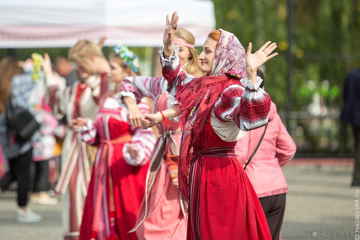 Фестиваль русского фольклора в Челябинске - Национальный акцент