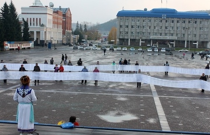 Алтайцы собрали 22 тысячи подписей за захоронение "принцессы Укока"