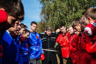 Казачий праздник народных единоборств в Великом Новгороде