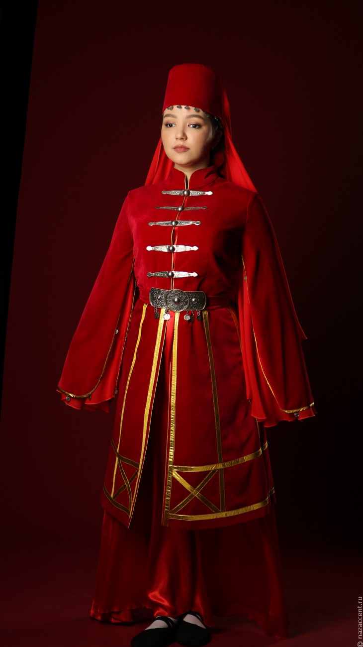 Этнографические костюмы астраханских ногайцев-карагашей - Национальный акцент