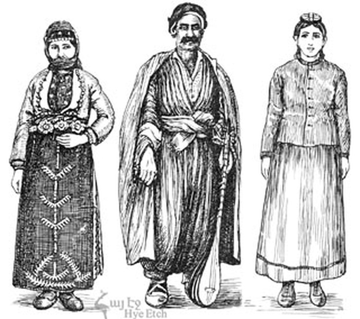 Национальные костюмы народов азии
