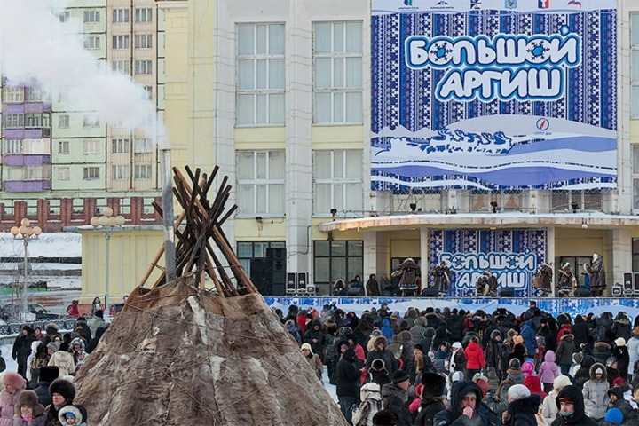 Театральное представление с шаманом и лазерное шоу состоятся на "Большом Аргише" в Таймыре