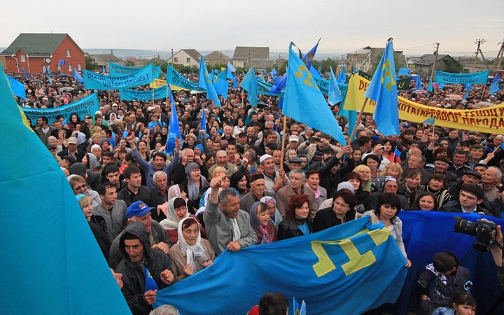 Крымским татарам не разрешили провести митинг памяти жертв сталинизма и нацизма из-за жары