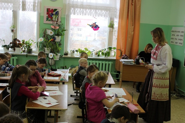 Жители вепсских сел показали свои знания коренных малочисленных народов России