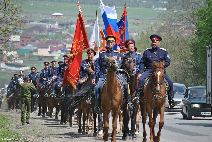 Крымские казаки совершат конный переход по местам воинской славы