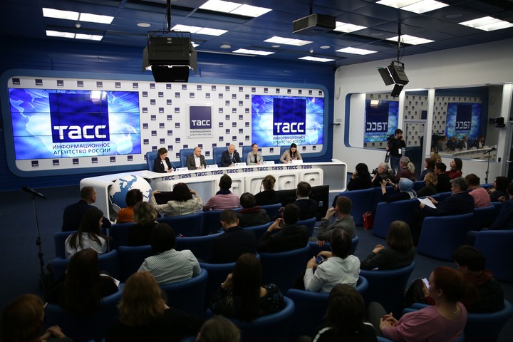 Конференция по итогам "СМИротворца-2019" в ТАСС