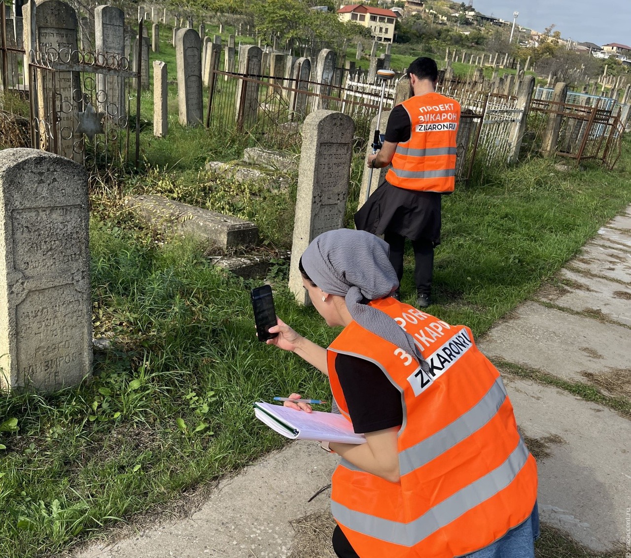 Оцифровка еврейского кладбища продолжается в Дербенте