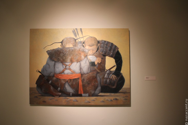 Выставка бурятского художника Зорикто Доржиева "Воображаемая реальность" - Национальный акцент
