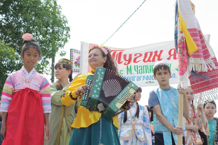 Сабантуй в Волгограде - Национальный акцент