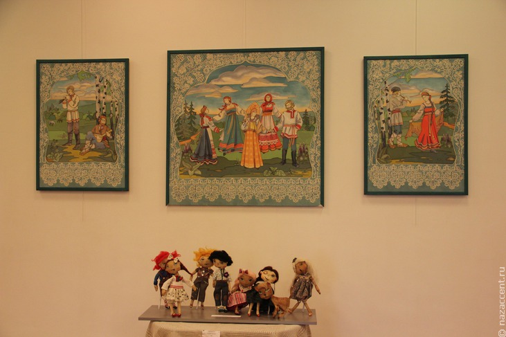 Выставка кукол на "Этномозаике России" - Национальный акцент
