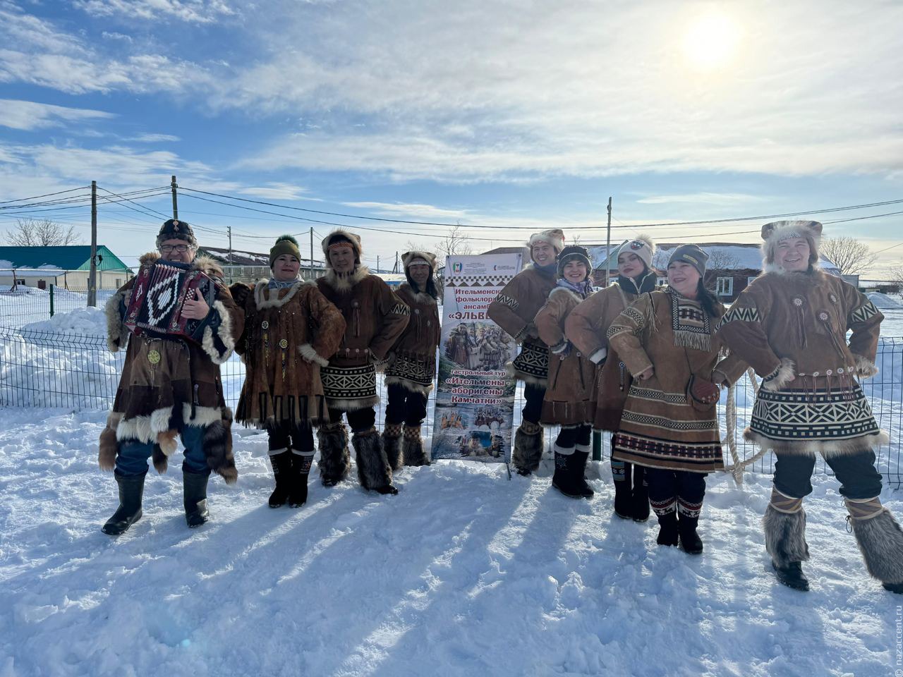 Проект "Ительмены - аборигены Камчатки" завершился в Тигиле