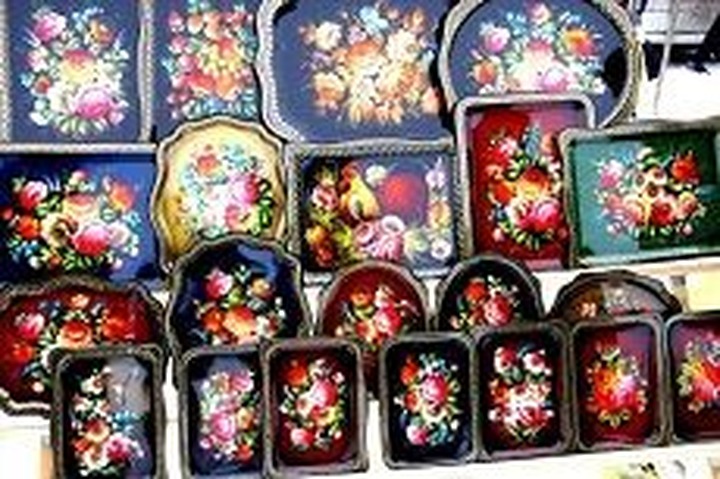 Выставка жостовской росписи открылась в Ставрополе