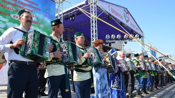 В Казани гармонисты проведут флешмоб с народными песнями