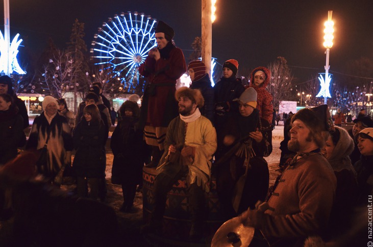 Масленица-2015 в парках Москвы - Национальный акцент