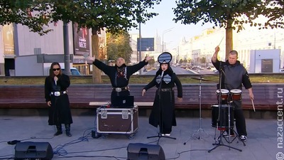 Звезды "Звука Евразии" - музыканты группы HAGRIN – выступили на Первом канале
