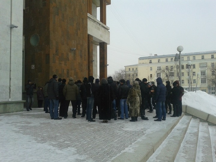 В Уфе прошел народный сход "в защиту чести" идеолога башкирского национализма Заки Валиди