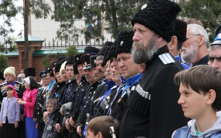 Казаки в Чечне