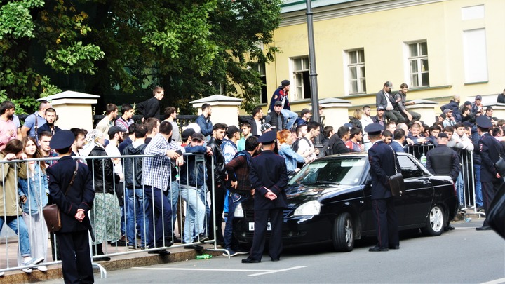 Мусульмане разных национальностей вышли на митинг в Москве против убийства рохинджа в Мьянме