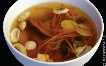 Грибной суп по-корейски