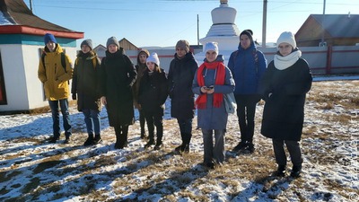 В поселке Усть-Ордынский побывали студенты Школы межэтнической журналистики из Иркутска