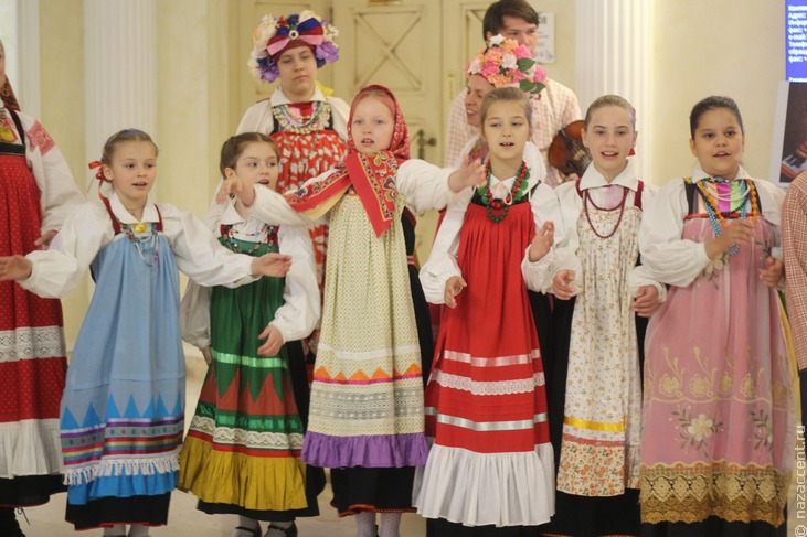 Выставка новых работ конкурса "Дети России" в Москве - Национальный акцент