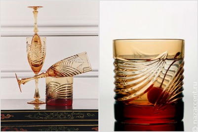 Два промысла в одном: "Хохлома" представила коллаборацию с Гусевским хрустальным заводом