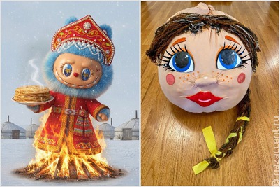 Гигантскую лабубу сожгут на Масленицу в Липецкой области