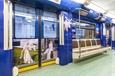 В столичном метро запустили поезд, посвященный традициям и культуре Северной Осетии