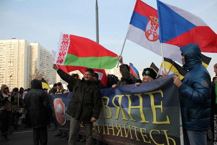"Русский марш-2014" в Люблино - Национальный акцент