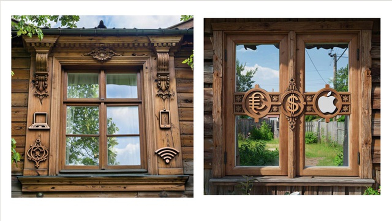       Раф на лавандовом и наличники богатых иркутян