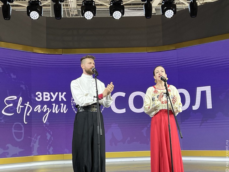Мастер-классы "Звука Евразии" на выставке "Россия" - Национальный акцент