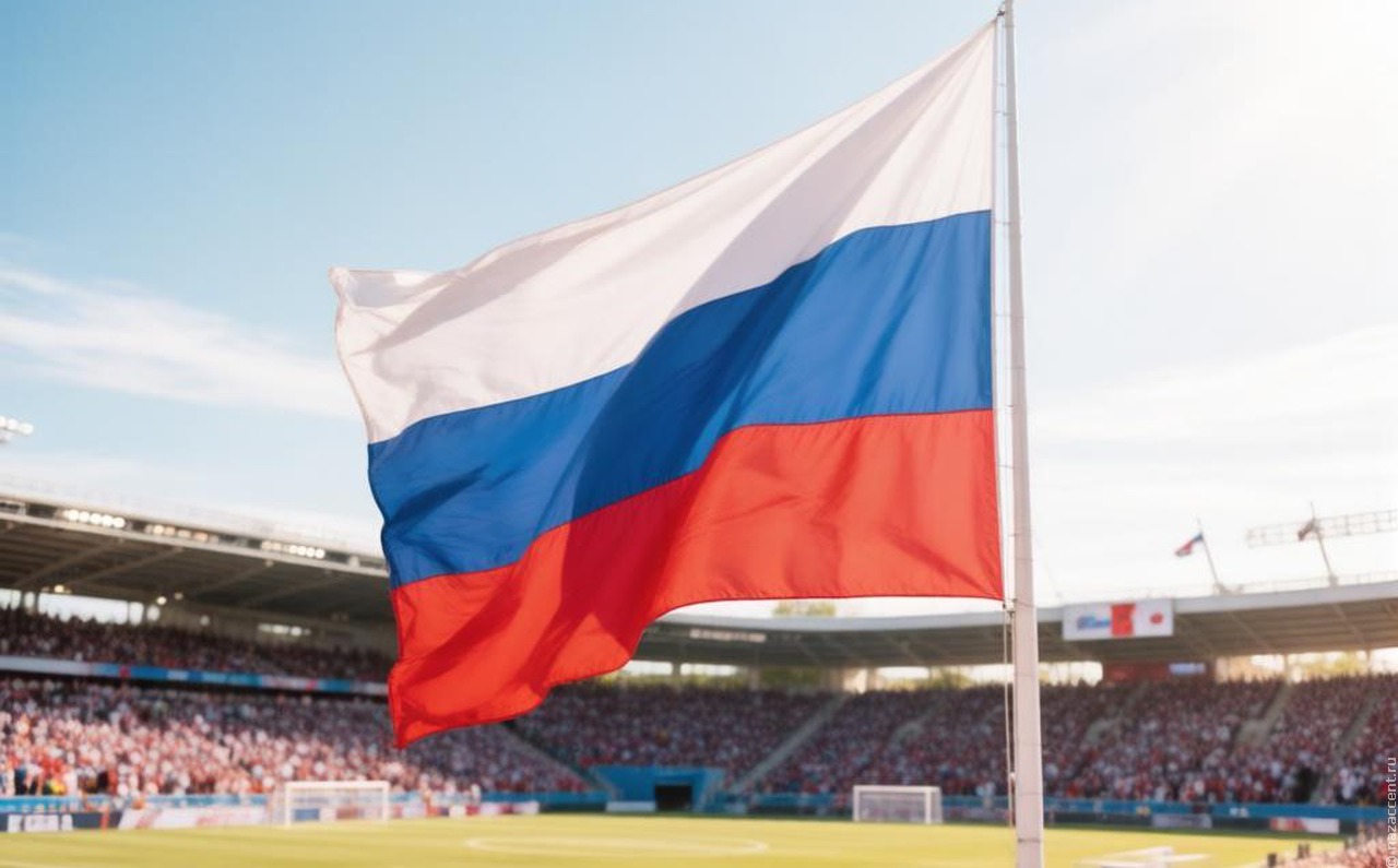 Российский флаг обяжут вывешивать на стадионах, бассейнах и катках
