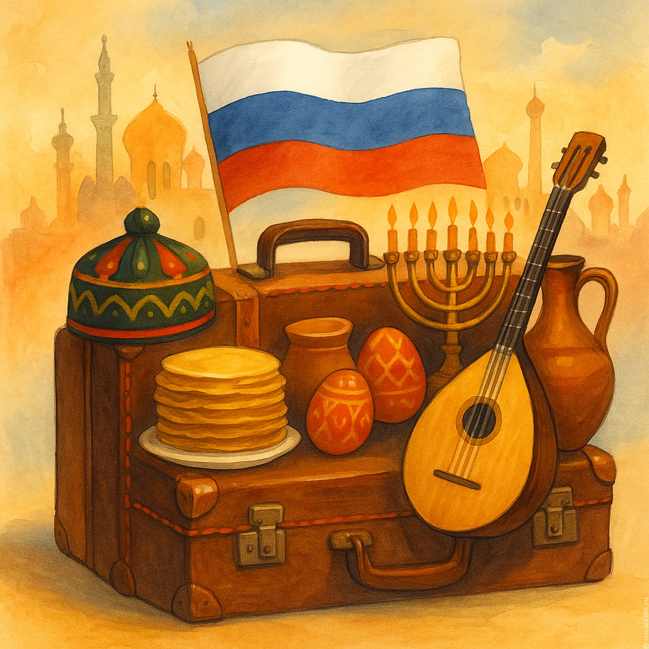 Как обычаи путешествуют вместе с людьми