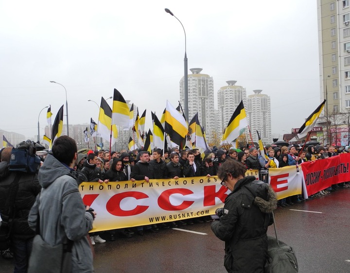 Более 30 националистов задержали у Госдумы за пикеты против раздачи гражданства