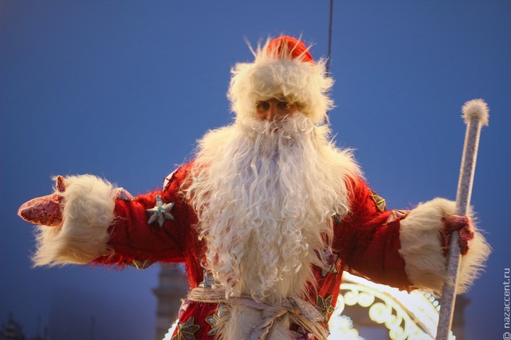Пять зимних волшебников собрались на фестивале национальных Дедов Морозов в Чувашии