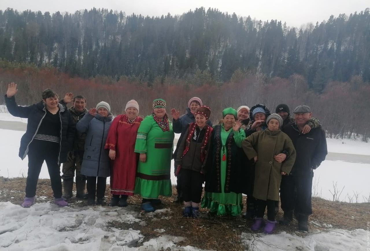В Хакасии провели шорский весенний обряд пробуждения природы "Шачыг"