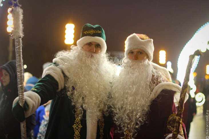 Фестиваль Дедов Морозов на ВДНХ - Национальный акцент